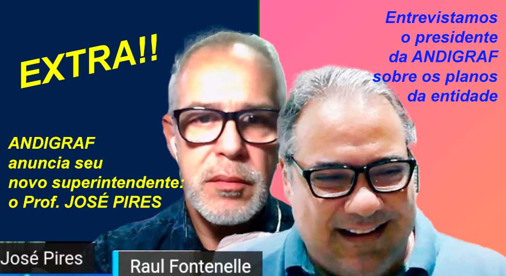 PAPONEWS:  EXTRA!!  ANDIGRAF anuncia seu novo superintendente: o Prof. José Pires Araújo Jr