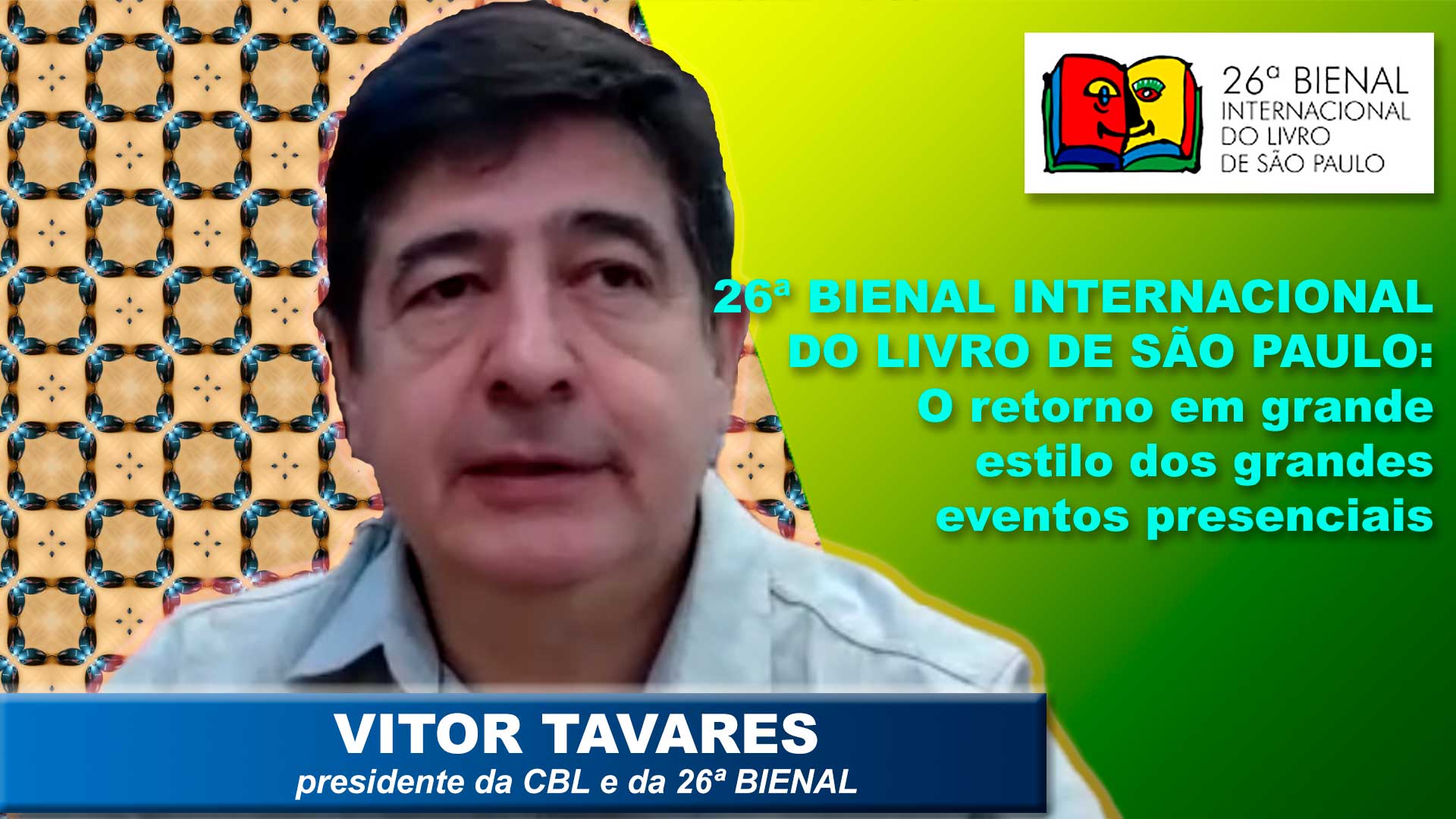 Episódio 22.54 — BIENAL INTERNACIONAL DO LIVRO DE SÃO PAULO: O retorno dos grandes eventos em SP